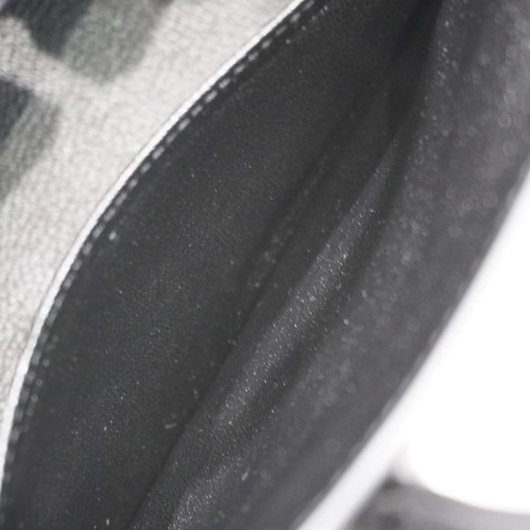 HERMES Hermes Birkin 25 Lock Handbag Black Silver Hardware Eva Color B Engrav... - Picture 12 of 16